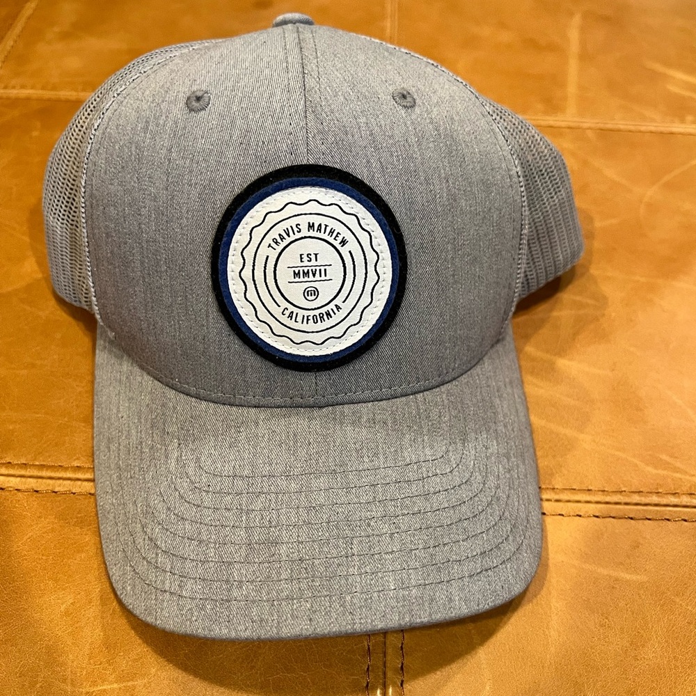 Travis Mathew Trucker Hat Gray
